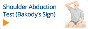 Shoulder Abduction Test (Bakody’s Sign)